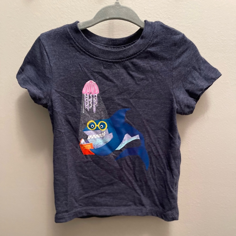 Navy Cat & Jack Shirt — 12 months